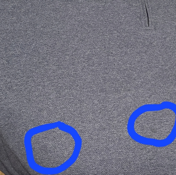 Vineyard Vines Blue 1/4 zip 4XB - Picture 3 of 3